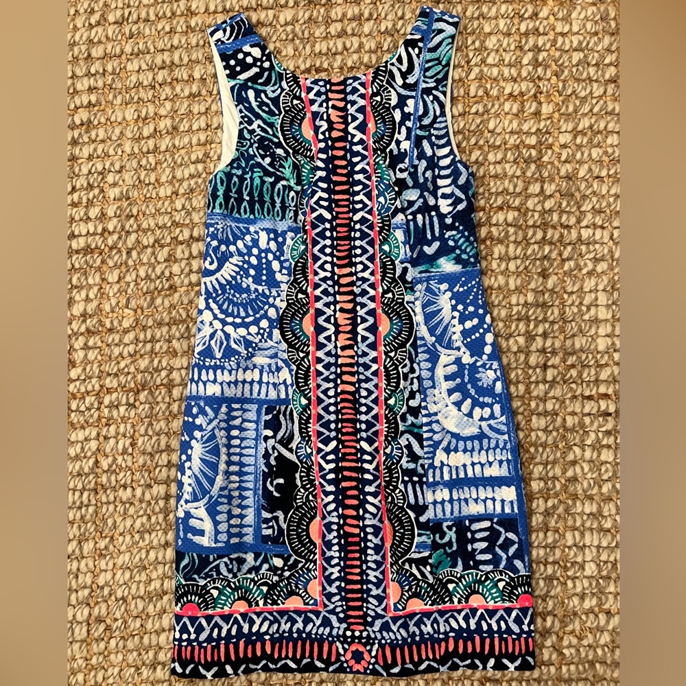 Lilly Pulitzer stretch shift dress, size 00